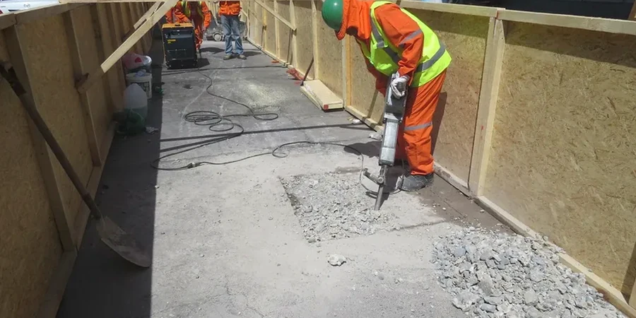 Calicata exploratoria en Coronel: inspección directa del subsuelo minero y costero